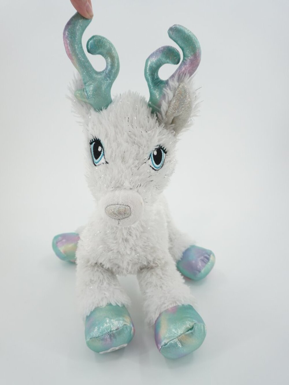 BAB Reindeer Glisten White Glistening BUILD A BEAR Retired